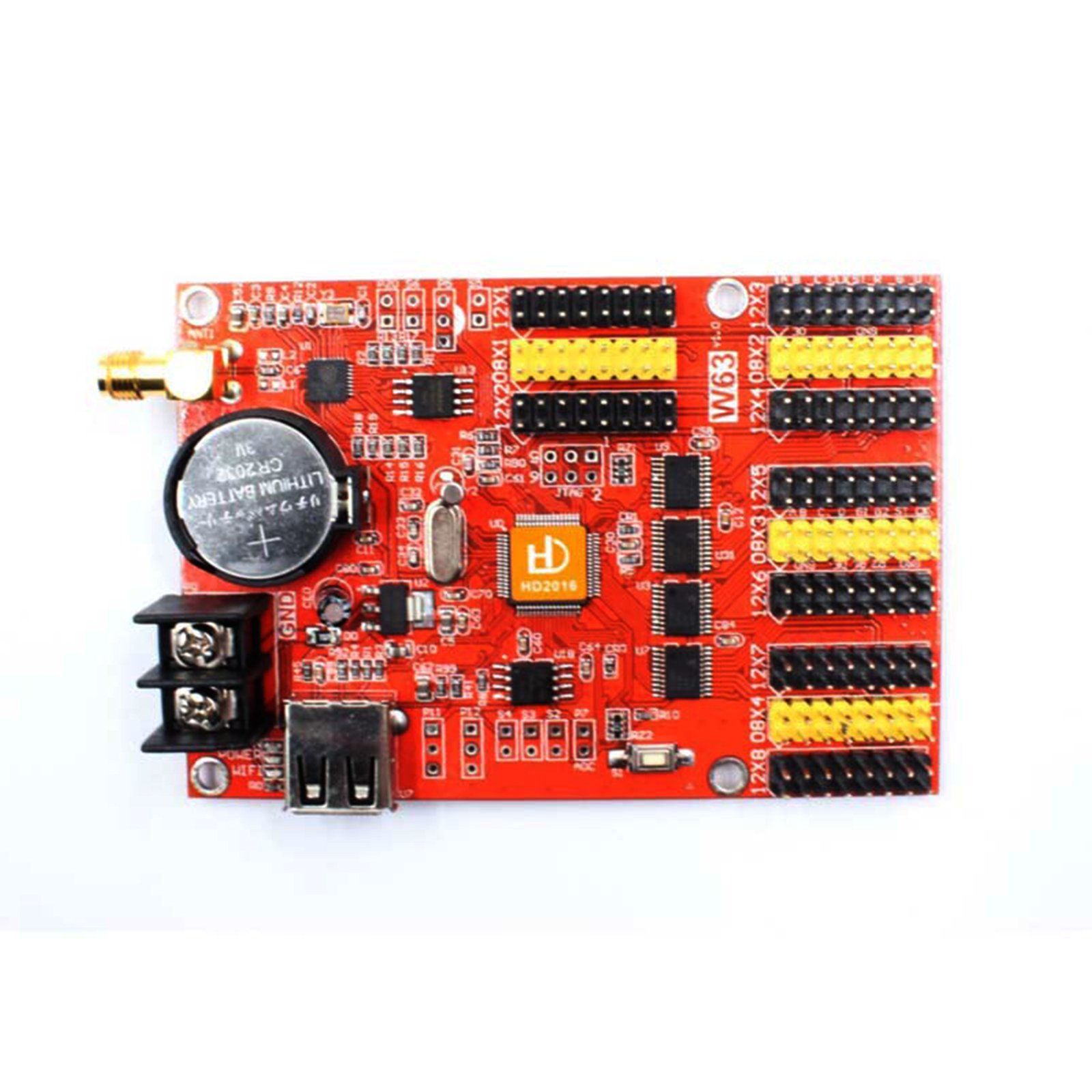 Módulo Pantalla LED Tarjeta de Control Huidu HD-W63 (1024×128, 2048×64), Wi-Fi - Imagen 1 de 1